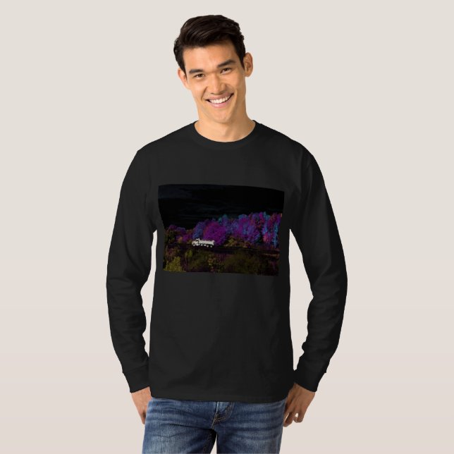 T-shirt oscar feuilles de la fête (Devant entier)