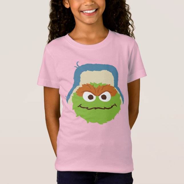 T-Shirt Oscar le Grouch Visage de la Forêt (Devant)