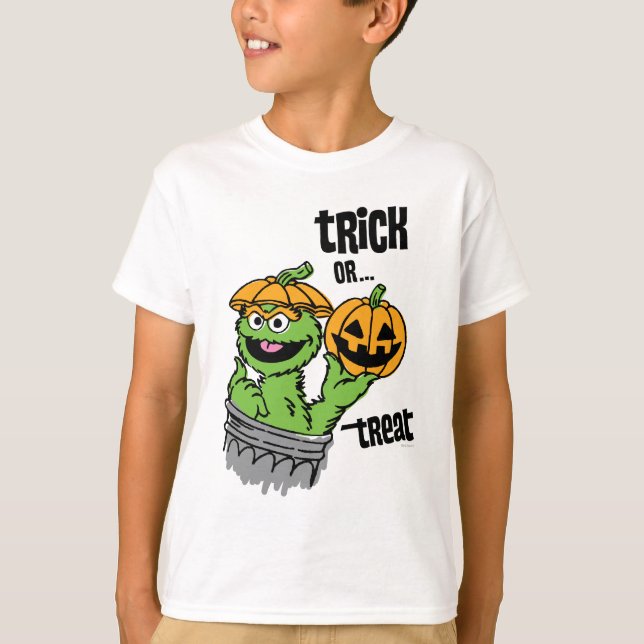 T-shirt Oscar le Groupement - Trick or Treat (Devant)