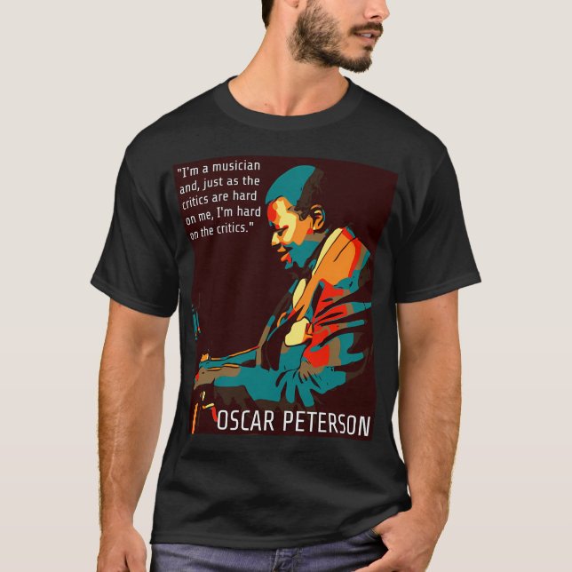 T-shirt Oscar Peterson (Devant)