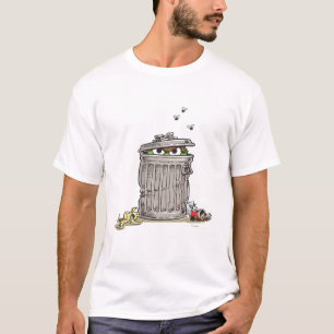 T-shirt Oscar vintage dans une poubelle