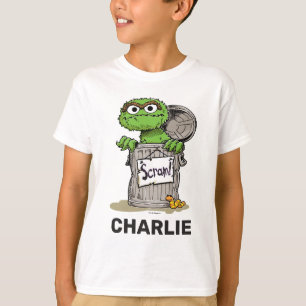 T-shirt Oscar Vintage personnalisé l'armature du Grouch