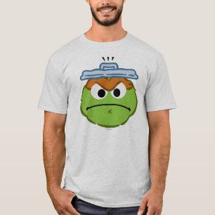 T-shirt Oscar visage en colère