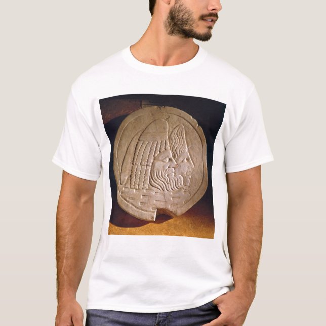 T-shirt Oscillum dépeignant les masques théâtraux (Devant)