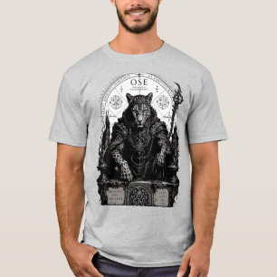 T-shirt Ose Léopard Occulte Gothique
