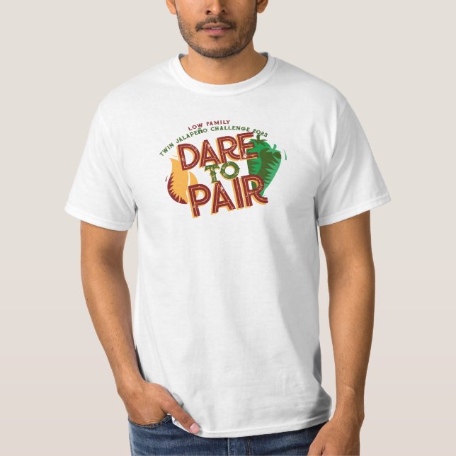 T-shirt Oser apparier | Jalapeno jumeau (Devant)
