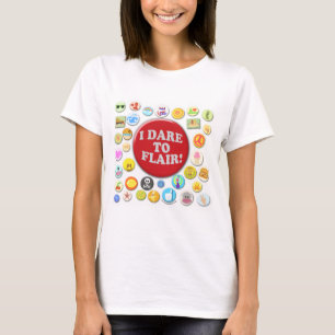 T-shirt Oser Flairer Pins Amusants Design de dessin
