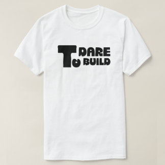 T-shirt Osez Construire – Typographie Minimaliste Audacieu
