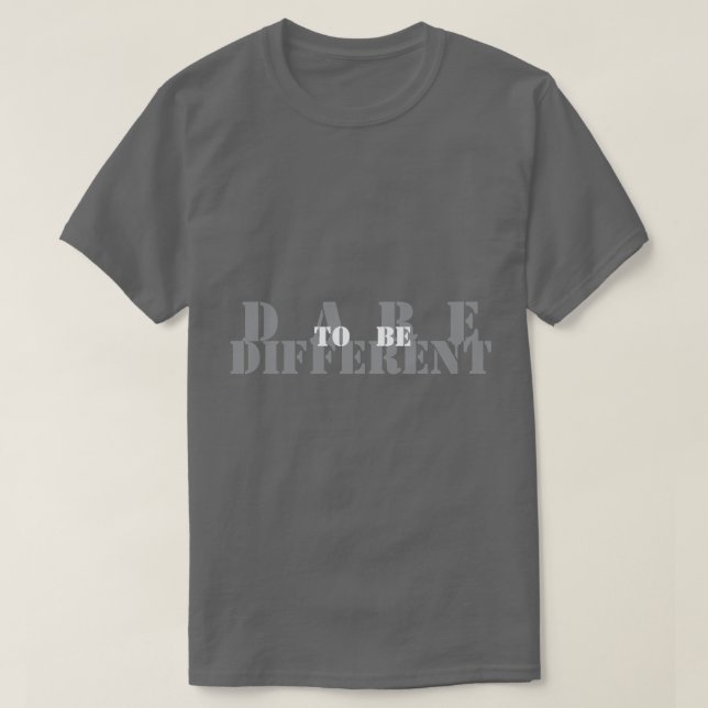 T-shirt Osez être différent (Design devant)