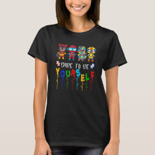 T-shirt Osez Être Vous-Même Sensibilisation sur l'autisme