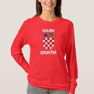 T-shirt Osijek, Croatie avec armoiries