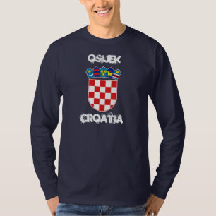 T-shirt Osijek, Croatie avec armoiries