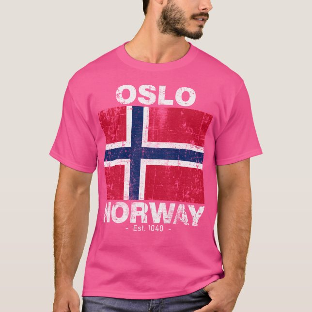 T-shirt Oslo Norvège (Devant)