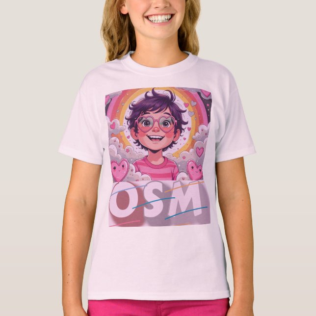 T-shirt OSM = Outrageusement Super Magnifique ! (Devant)