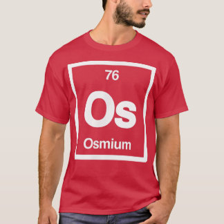 T-shirt Osmium - Os - Périodique Table of Elements - Scien