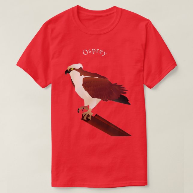 T-shirt Osprey Hawk Bird Lover  (Design devant)