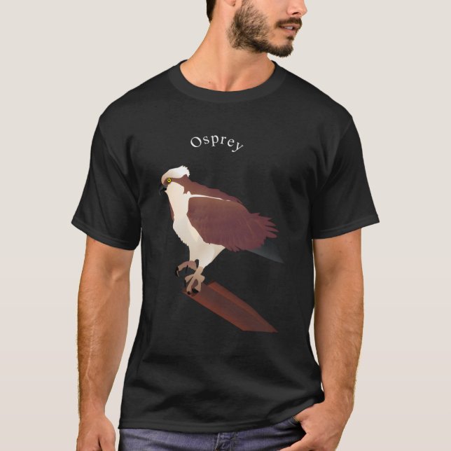 T-shirt Osprey Hawk Raptor Bird (Devant)