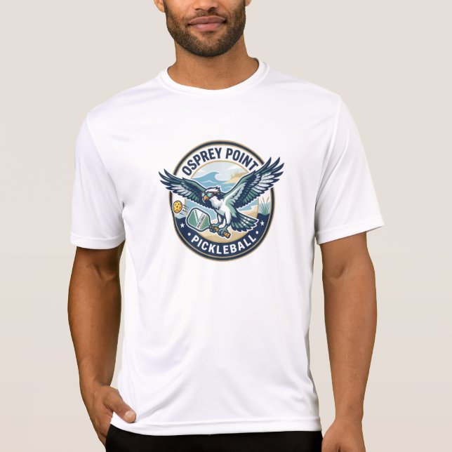 T-shirt Osprey Point Pickledball (Devant)