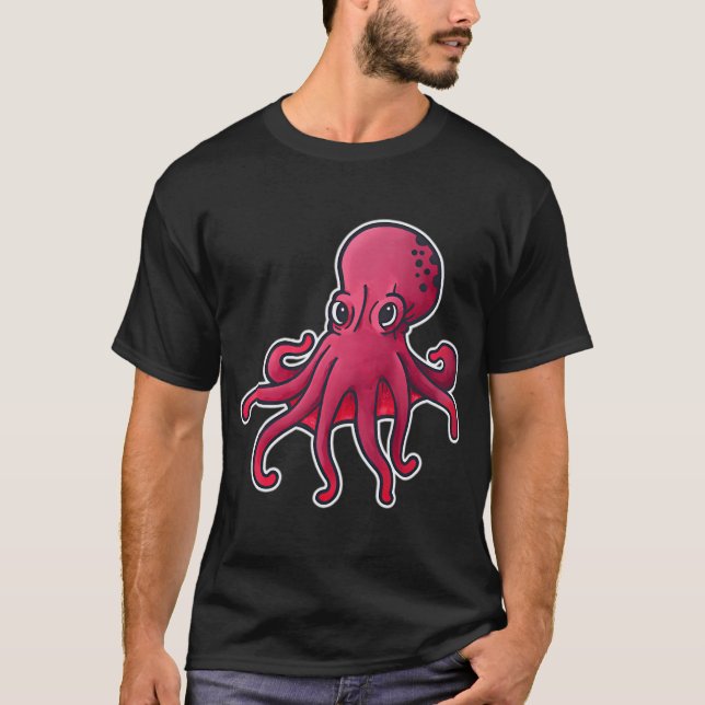 T-shirt Ossie le Poulpe (Devant)