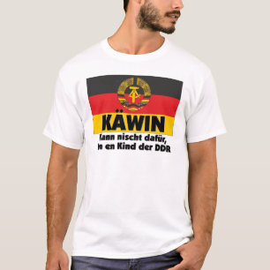 T-shirt Ostalgie Käwin Enfant de la RDA Allemagne