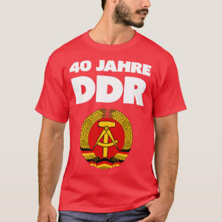 T-shirt Ostalgie ! Souviens-toi du DDR, camarade !