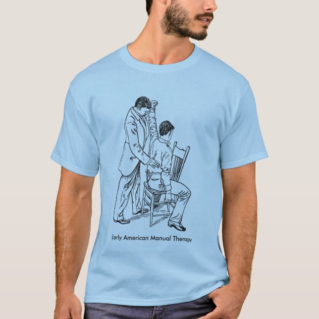T-shirt Osteopathic traditionnel de traitement (Devant)