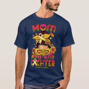 T-shirt Ostéosarcome Sensibilisation Maman chasse désordre