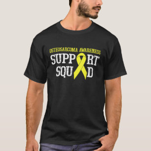 T-shirt Ostéosarcome Soutien Ostéosarcome Guerrier Nous Po