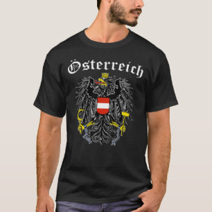 T-shirt Österreich Autriche Drapeau autrichien Emblem autr