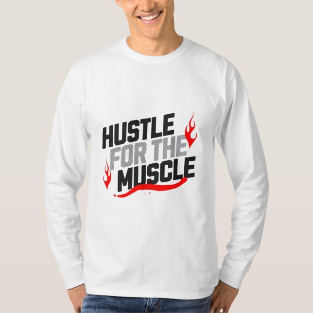 T-shirt Ostle pour la motivation musculaire (Devant)