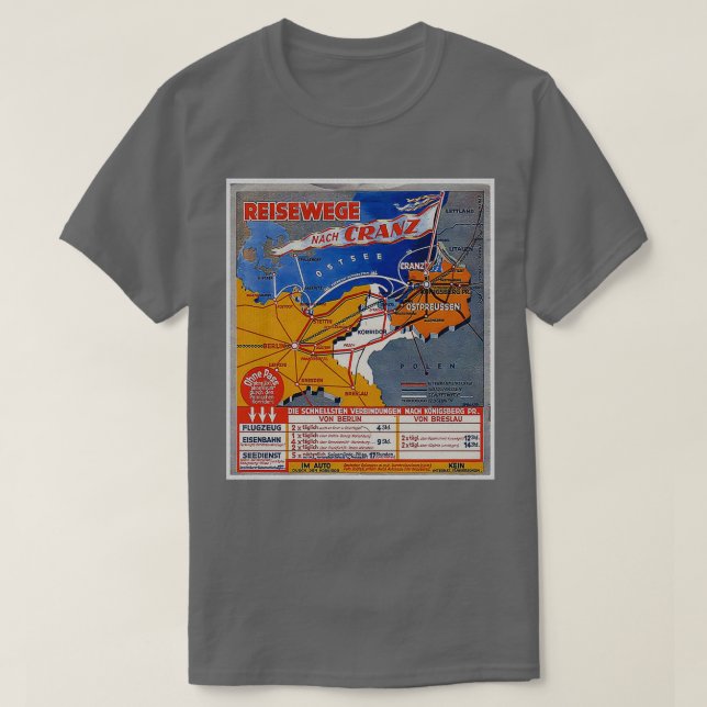 T-shirt Ostpreussen (Design devant)