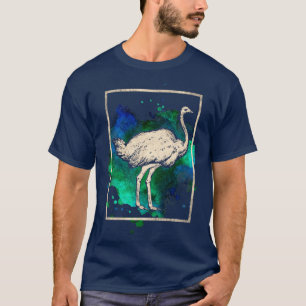 T-shirt Ostrich