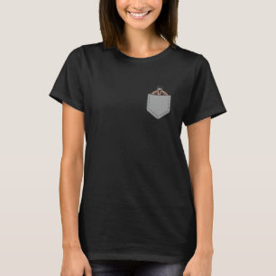 T-shirt Ostrich drôle dans votre animal de poche