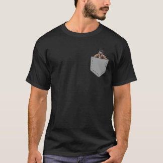 T-shirt Ostrich drôle dans votre animal de poche