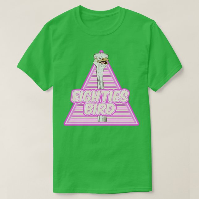 T-shirt Ostrich Eighties (Design devant)