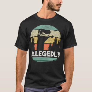 T-shirt Ostrich T Shirt Amoureux des oiseaux