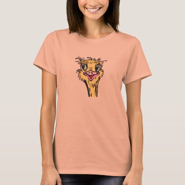 T-shirt Ostrich Toddler Bird (Devant)