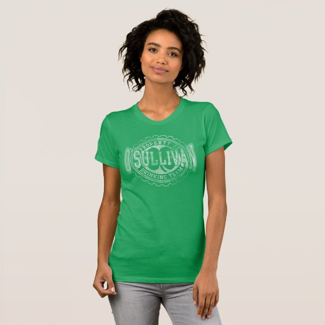 T-shirt O'Sullivan Irish Drick Team Bière Casquette (Devant entier)