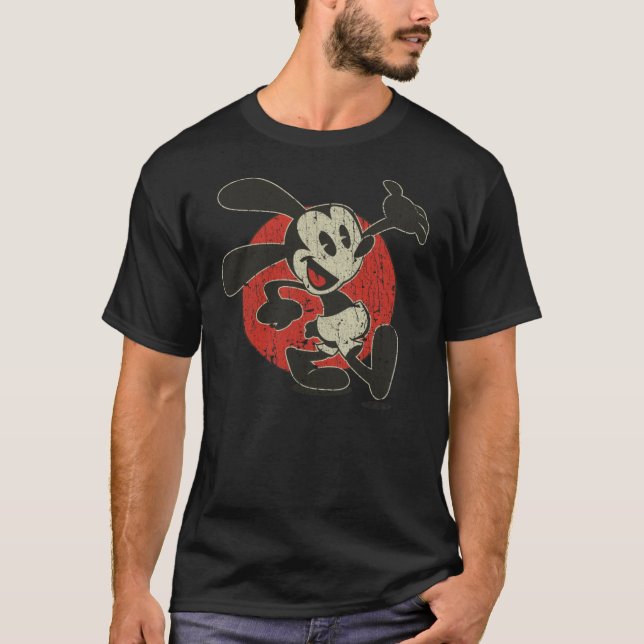 T-shirt Oswald The Lucky Rabbit Keep Walking 1927133 (Devant)