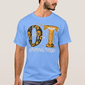 T-shirt OT ergothérapie thérapeute Halloween OTA sp