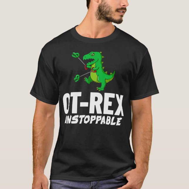 T-shirt OT Rex Assistant en ergothérapie Santé mentale (Devant)