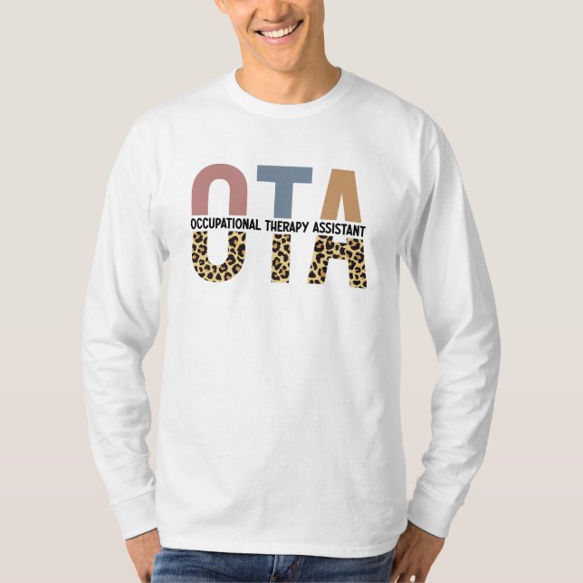 T-shirt OTA Offres d'aide en ergothérapie (Devant)