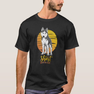 T-shirt Otaku Huskie Chien Vintage 4