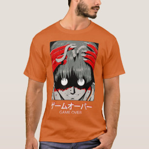 T-shirt Otaku Japon Anime Japonais Evil Monster Graphic Ar