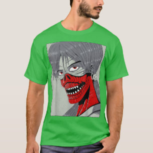 T-shirt Otaku Japon Anime Japonais Evil Monster Graphic Ar