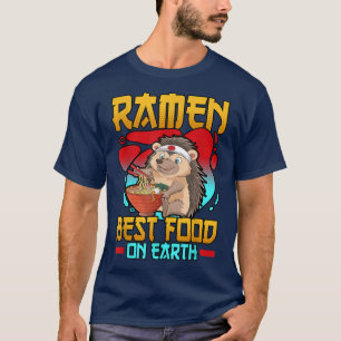 T-shirt Otaku Ramen Meilleur Nourriture Sur Terre Anime Dr