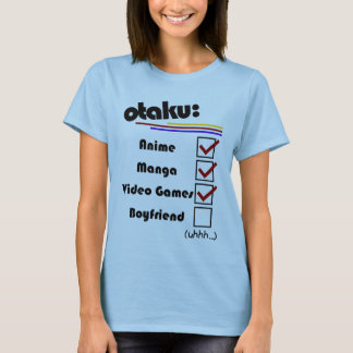 T-shirt Otaku (version féminine - masculin disponible)
