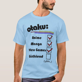 T-shirt Otaku (version masculine - femelle disponible)