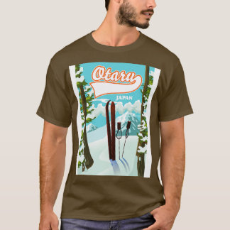 T-shirt Otaru Japon pour skier