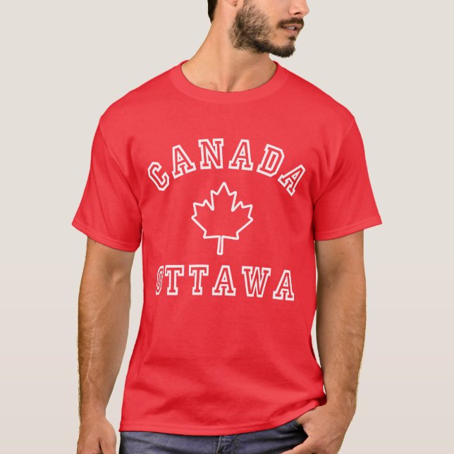 T-shirt Ottawa Canada (Devant)